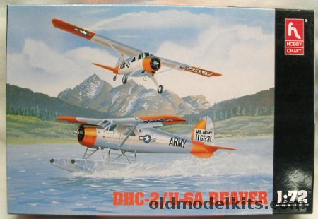 Hobby Craft 1/48 DHC-2 / U-6A Beaver - US Army Alaska / NY National Guard / South Yemen Air Force 1967, HC1330 plastic model kit